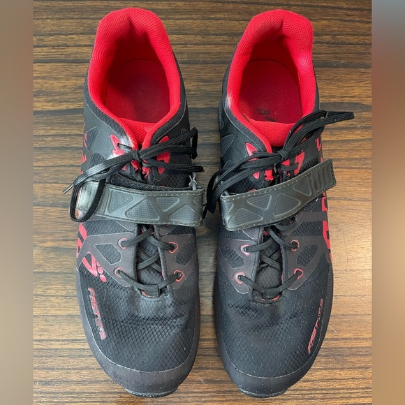 Inov-8, Fast Lift 225, mens 11.5, MetaFlex, black and red weightlifting shoes - Picture 3 of 12